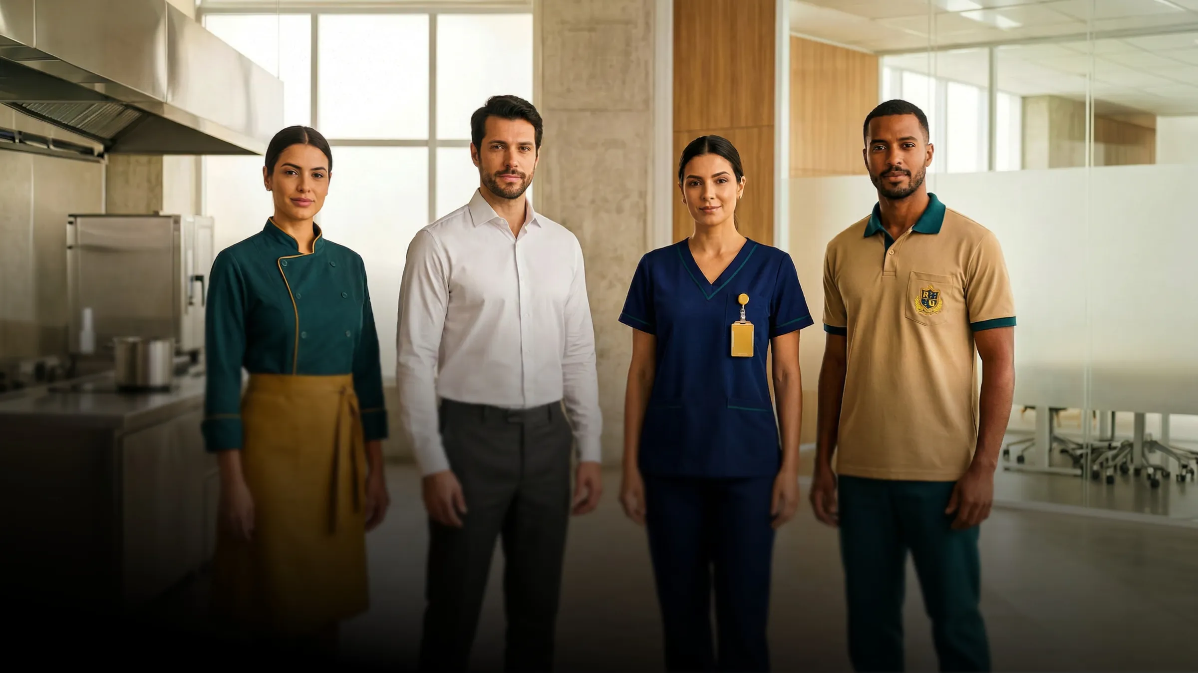 Confecção de uniformes personalizados em Florianópolis - Calango